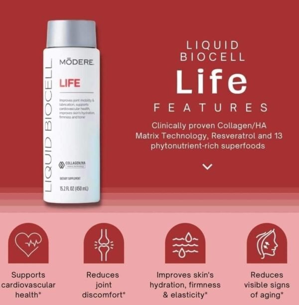 Modere Liquid BioCell Life 2 Pack - Get 15% Off + FREE POST