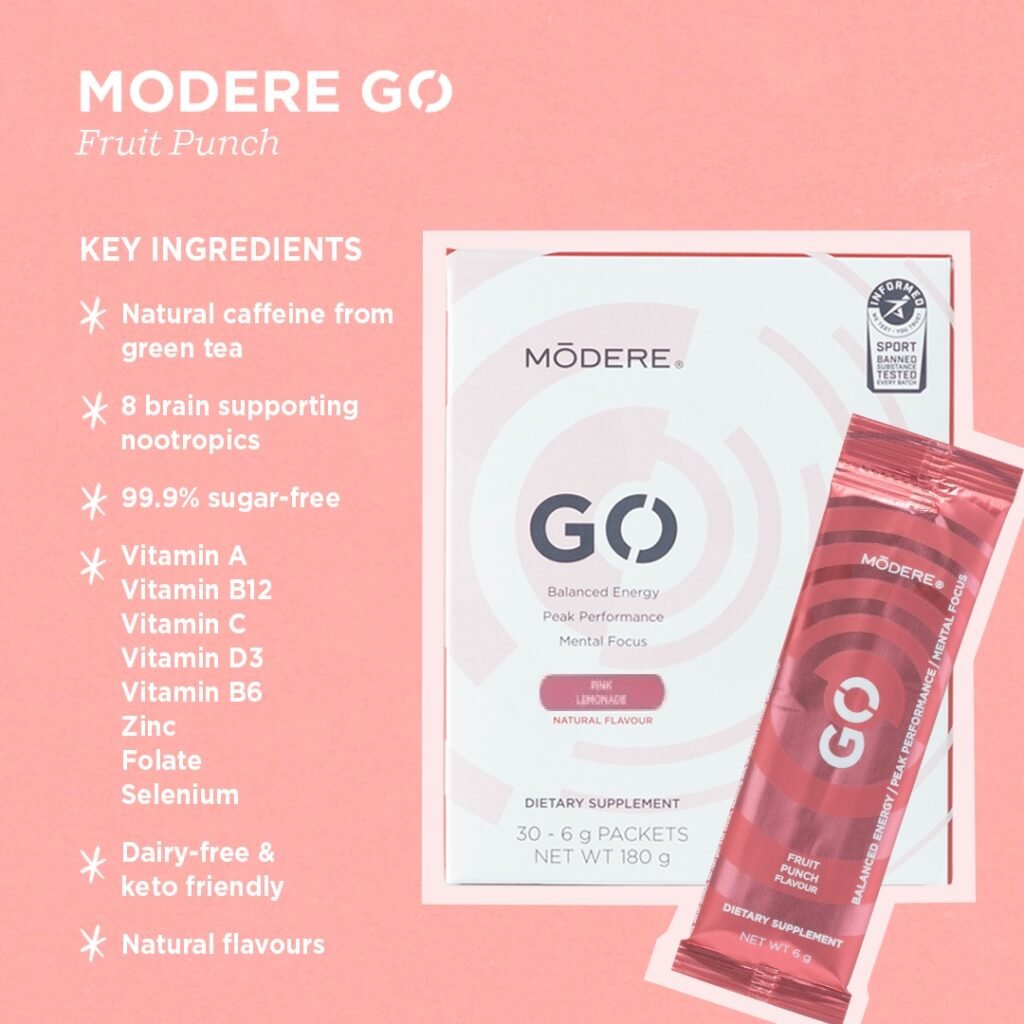 Modere Go Pink Lemonade - Buy MODERE Australia