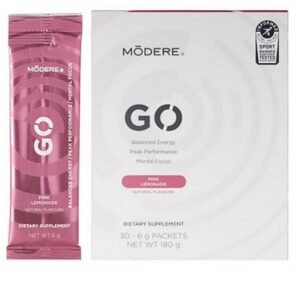 modere go natural energy drink sachets